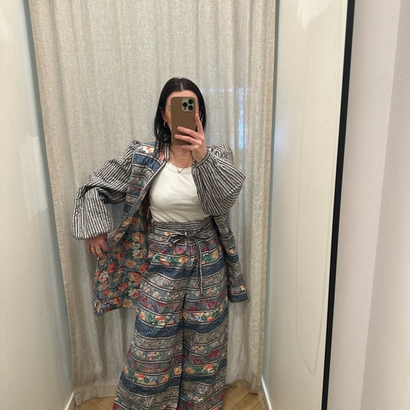 Vintage Quilted Coat & Trousers - Picture 5 of 10